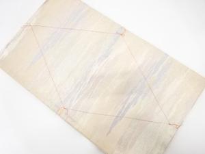 未使用品　霞模様織り出し　袋帯